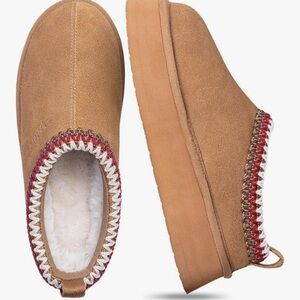 Platform Slipper Ankle Boots